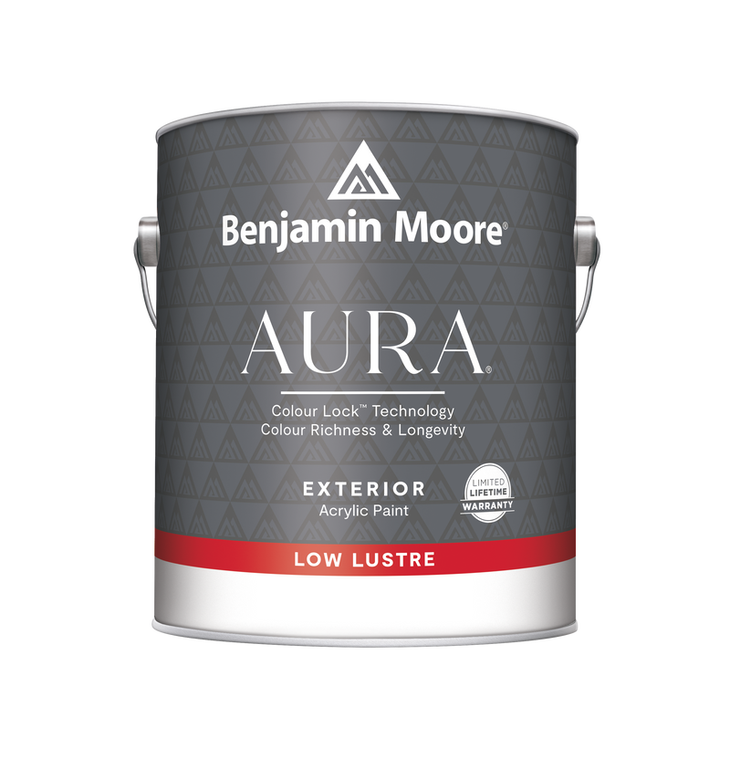 Aura Waterborne Exterior Paint - Low Lustre Finish 634